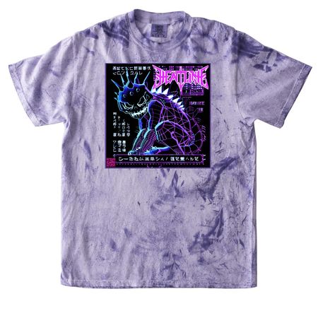 Grid Demon Barcode&nbsp;, a Amethyst Comfort Colors Colorblast Tee