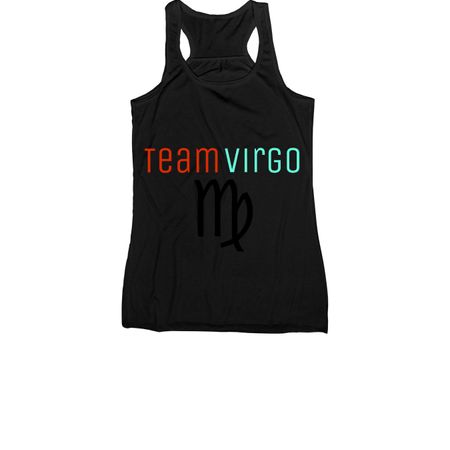 Team Virgo, a Black Women's Racerback