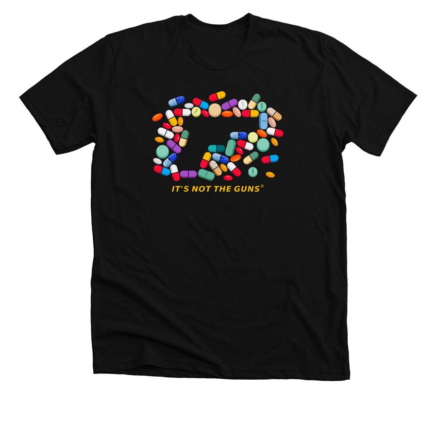 Awareness, a Solid Black Blend Premium Unisex Tee