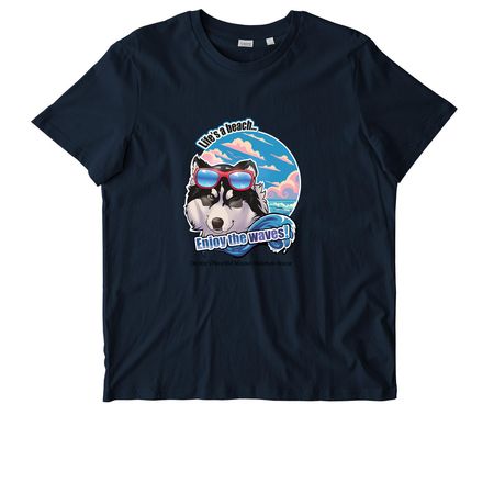 Finish our kennel building&nbsp;, a French Navy Stanley/Stella Unisex Crafter Tee