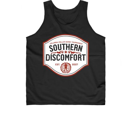 Southern Discomfort 2024, a Black Classic Unisex Tank Top