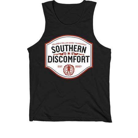 Southern Discomfort 2024, a Black Premium Cotton Tank