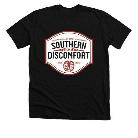 Southern Discomfort 2024, a Solid Black Blend Premium Unisex Tee