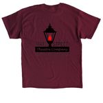 Beau Jest 2026, a Maroon Classic Unisex Tee (back-view)