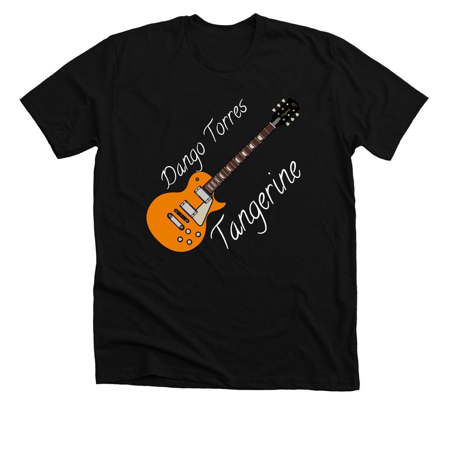 Dango Torres/Tangerine Tops, a Solid Black Blend Premium Unisex Tee