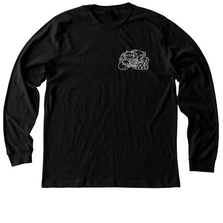 10 Years of Pets Are Family, a Black Heather Premium Long Sleeve Tee