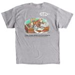 Virginia Living's Tee?Duke, a Sport Grey Classic Unisex Tee (back-view)