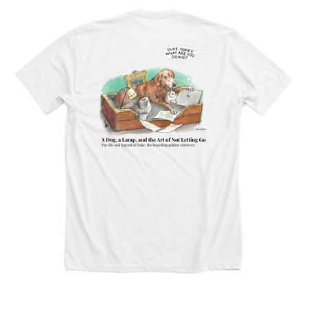 Virginia Living's Tee?Duke, a Solid White Blend Premium Unisex Tee