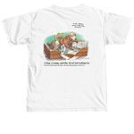 Virginia Living's Tee?Duke, a White Comfort Colors Unisex Tee (back-view)