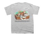 Virginia Living's Tee?Duke, a Sport Grey Youth Unisex Tee (back-view)