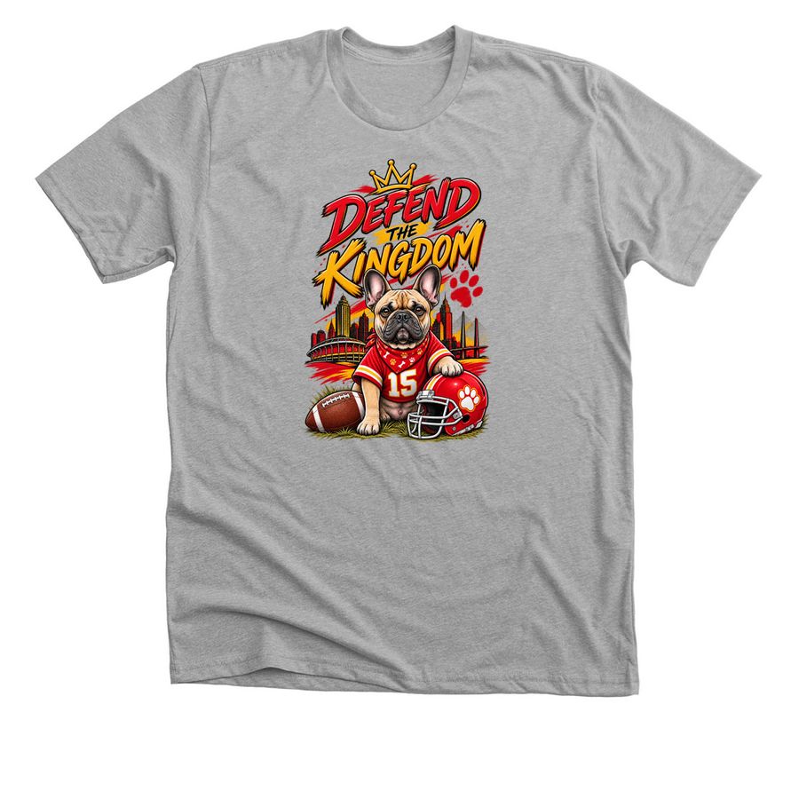 Defend the Kingdom, a Athletic Heather Premium Unisex Tee