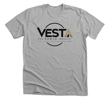 V.E.S.T.A Method, a Athletic Heather Premium Unisex Tee