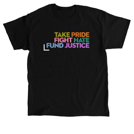 Take Pride 2026, a Black Classic Unisex Tee