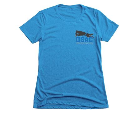 The Whale Cup, a Turquoise Women's Slim Fit Tee