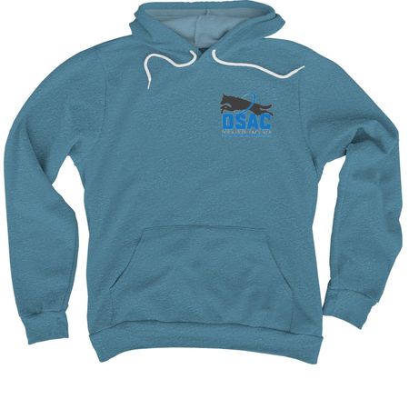 The Whale Cup, a Heather Deep Teal Premium Pullover Hoodie