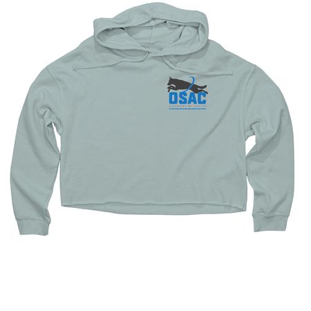 The Whale Cup, a Sage Women?s Lightweight Cropped Hoodie