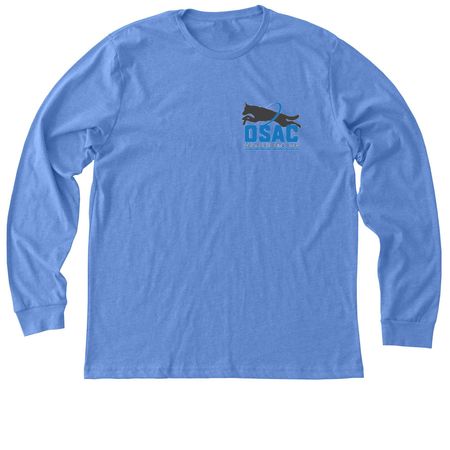 The Whale Cup, a Heather Columbia Blue Premium Long Sleeve Tee