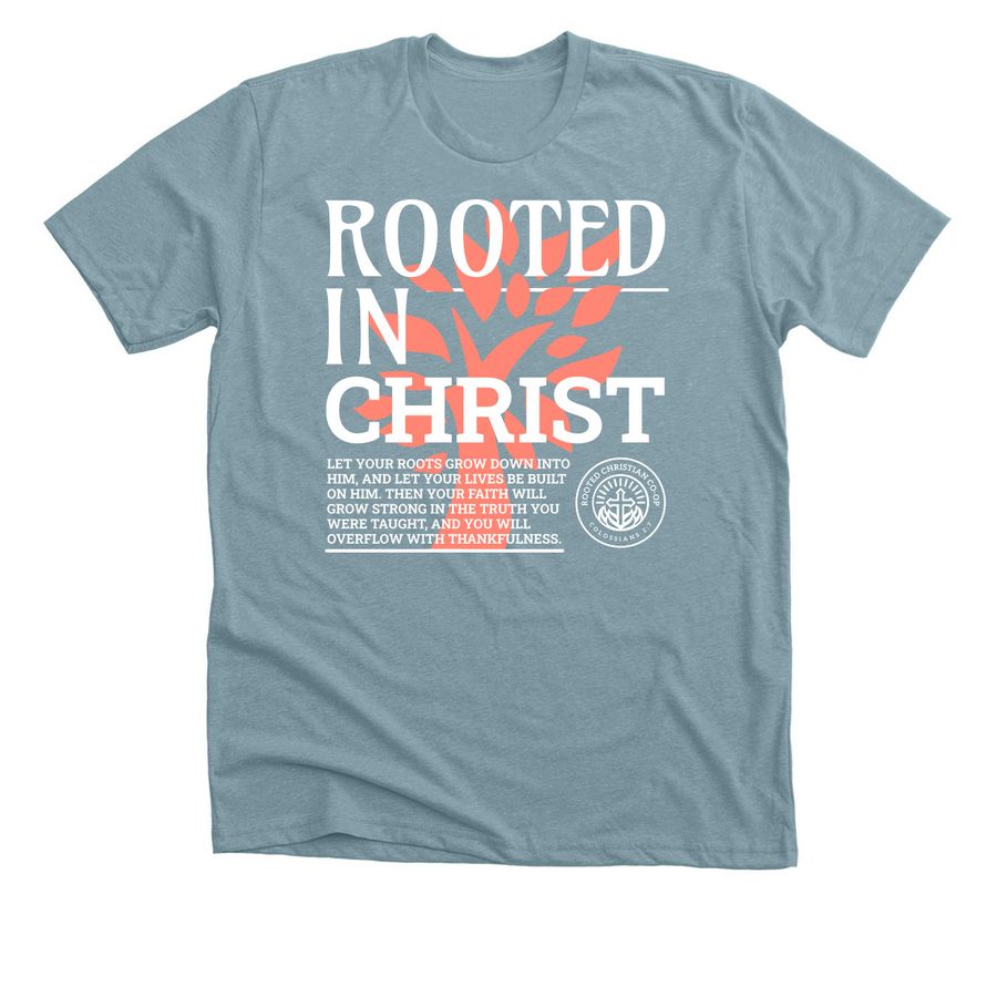 RCC - The Peach Tree 2026 (Front Only), a Heather Blue Lagoon Premium Unisex Tee
