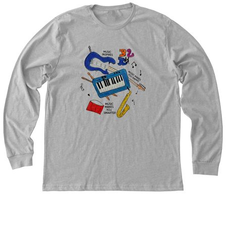 B2R 10 Year Anniversary!, a Athletic Heather Premium Long Sleeve Tee