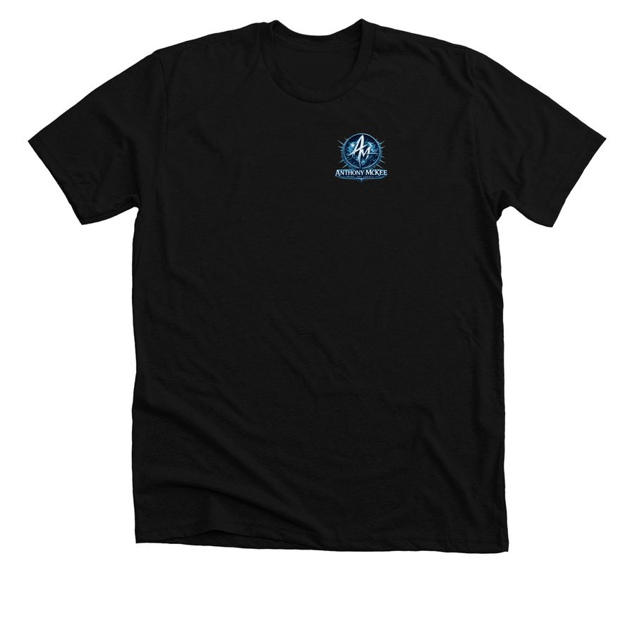 Label Merch, a Solid Black Blend Premium Unisex Tee