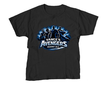 Youth Unisex Tee, a Black Youth Unisex Tee