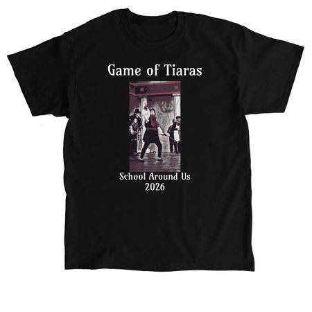 Game of Tiaras t-shirt 2, a Black Classic Unisex Tee