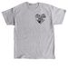 PICU Heart, a Sport Grey Classic Unisex Tee
