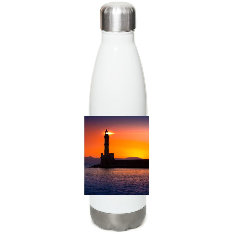 Cancer Conquerors&nbsp;, a White Stainless Steel Water Bottle