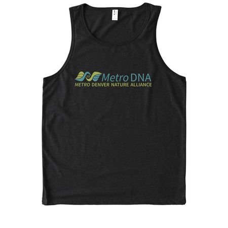 Metro Denver Nature Alliance Shirt Shop, a Deep Black Allmade Eco Triblend Tank