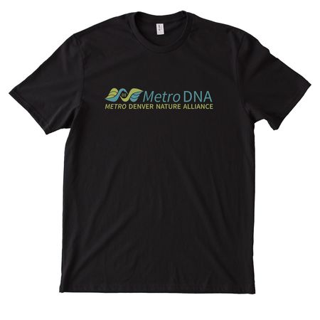 Metro Denver Nature Alliance Shirt Shop, a Deep Black Allmade Heavyweight Recycled Cotton Tee