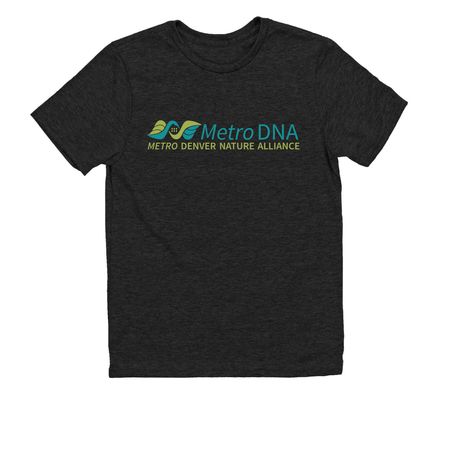 Metro Denver Nature Alliance Shirt Shop, a Space Black Allmade Youth Eco Triblend Tee