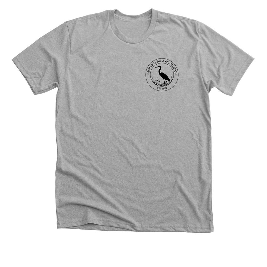 Birding&nbsp; Squatch, a Athletic Heather Premium Unisex Tee