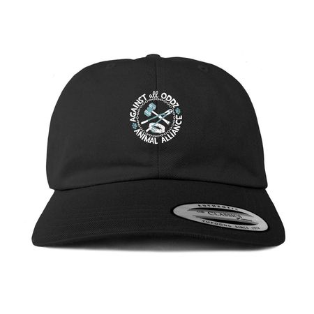 Compassionate Badass, a Black Printed Classic Baseball Cap