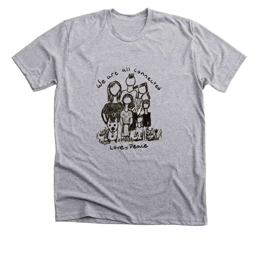 Support Animal Education and Rescue, a Athletic Heather Premium Unisex Tee