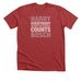 Everybody Counts Or Nobody Counts Fundraiser, a Heather Canvas Red Premium Unisex Tee