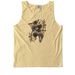 Cedar Waxwings, a Butter Comfort Colors Tank Top