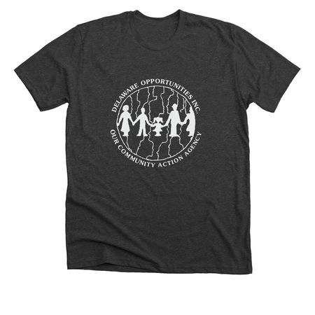 DO Apparel Order&nbsp;, a Dark Grey Heather Premium Unisex Tee