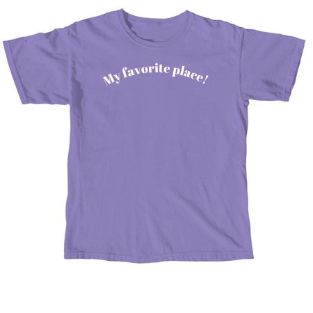 Fashion-style!, a Violet Comfort Colors Unisex Tee