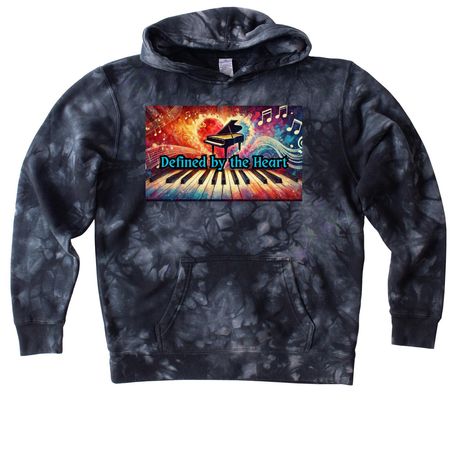 Defined by the Heart? | Hoodies & Shirts, a Black Youth Tie Dye Pullover Hoodie