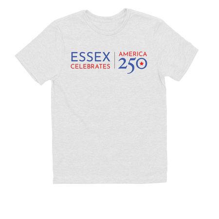 America 250, a Bright White Allmade Youth Eco Triblend Tee