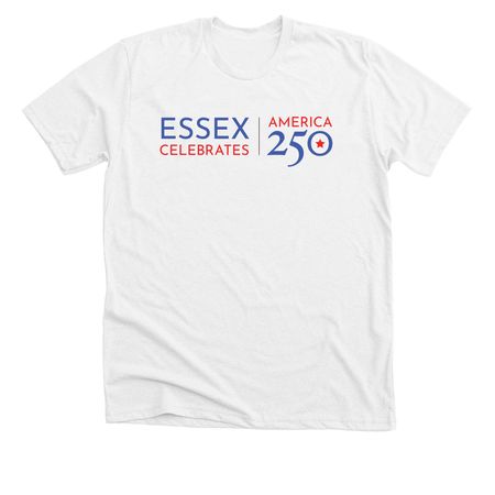 America 250, a Solid White Blend Premium Unisex Tee