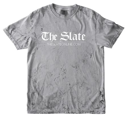 Logo Shirts - White Lettering, a Smoke Comfort Colors Colorblast Tee