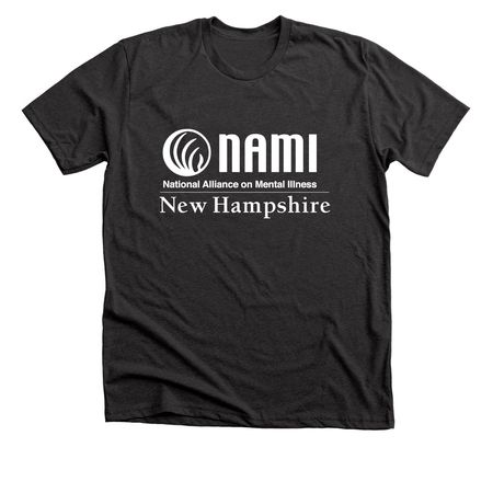NAMI NH Shirts and Sweatshirts, a Dark Grey Heather Premium Unisex Tee