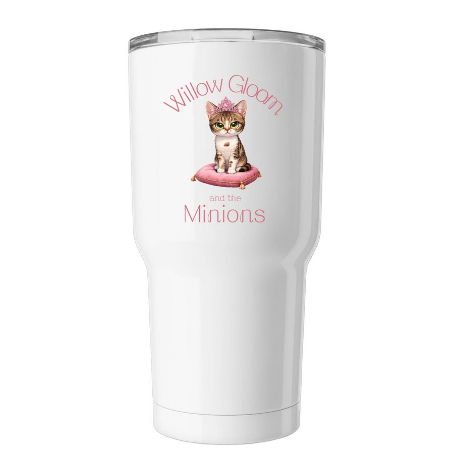 Willow Tumbler, a White Insulated Tumbler