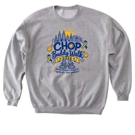 NOD Buddy Walk 2026, a Sport Grey Softstyle Crewneck Sweatshirt