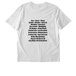 &nbsp;2026 Artist Tee, a White Stanley/Stella Unisex Creator 2.0 Tee (back-view)