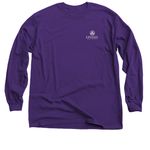 Case Management Is My Jam, a Purple Classic Long Sleeve Tee (back-view)