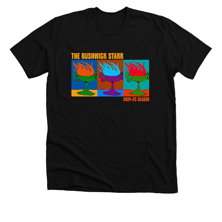 2024-25 Inaugural Season Design, a Solid Black Blend Premium Unisex Tee