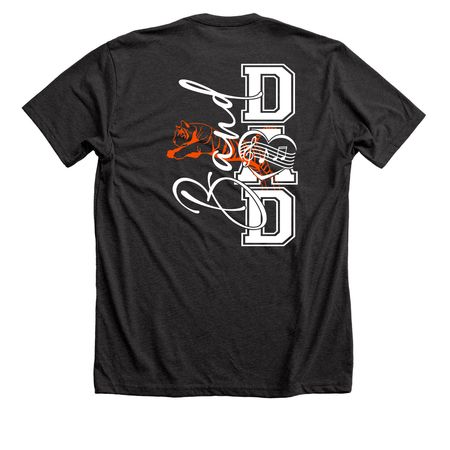 Grissom Band Dad, a Dark Grey Heather Premium Unisex Tee