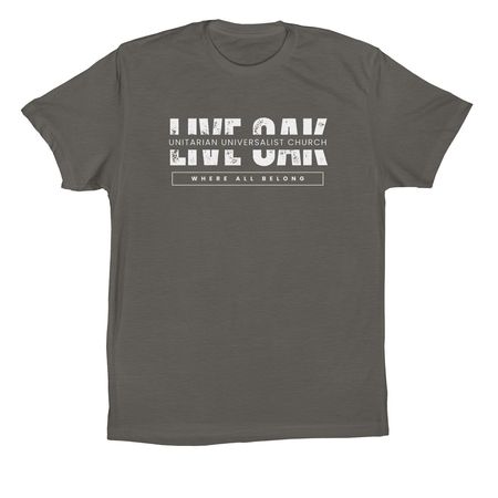 Where all belong, a Asphalt Premium Cotton Tee